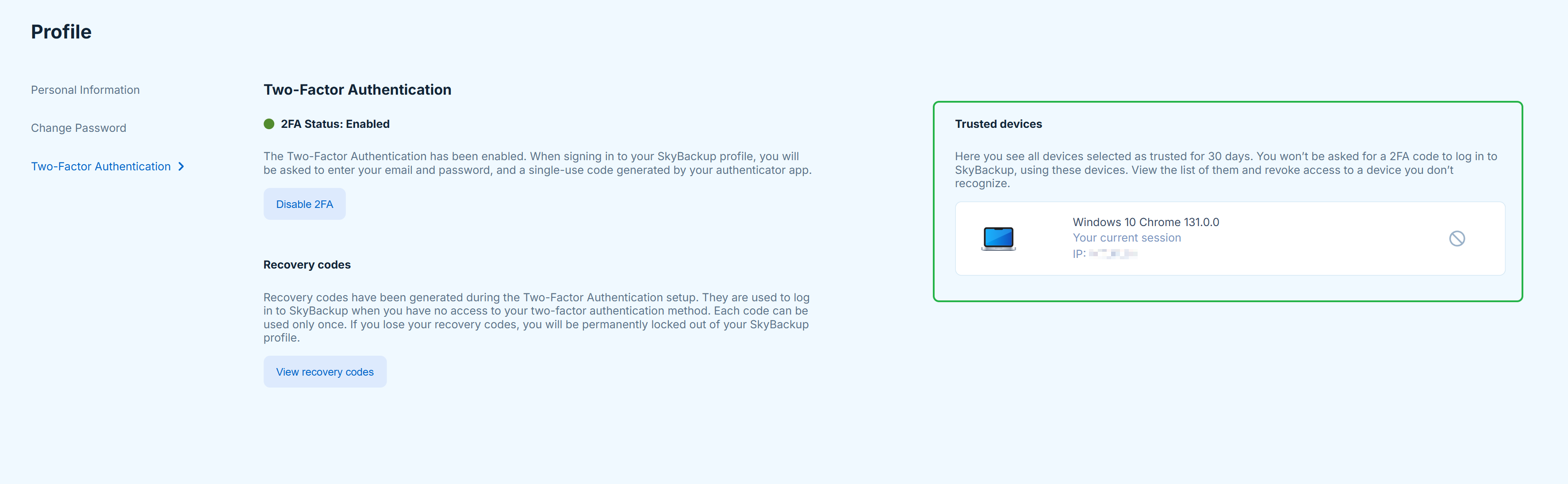 Trusted Devices