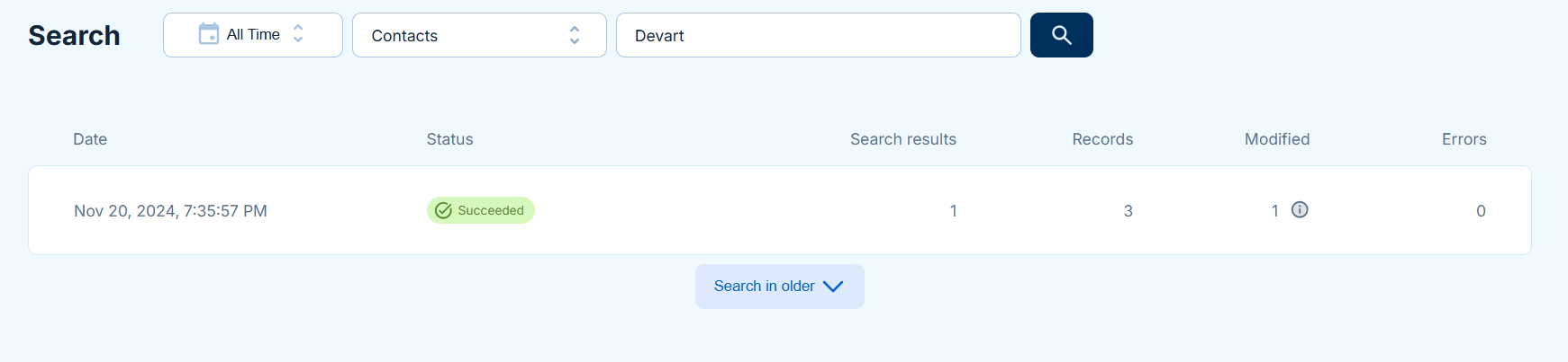 Search Result